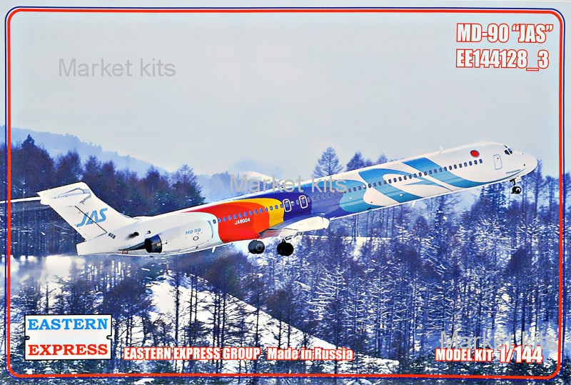 

Авиалайнер МД-90 "JAS" 1:144 Eastern Express (EE144128-03)