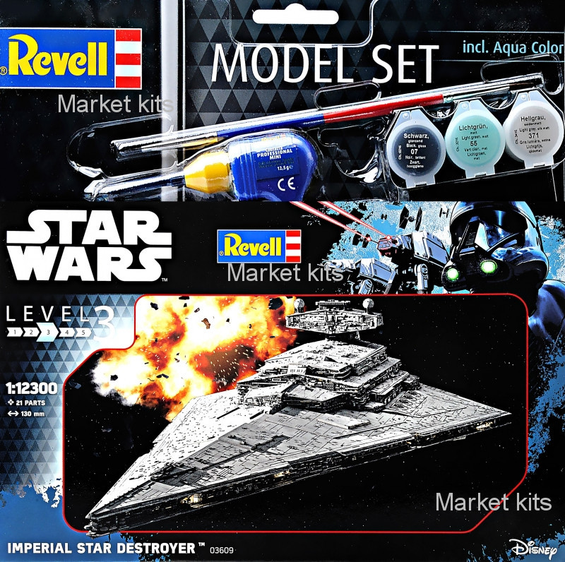 

Подарочный набор: Звездные войны. Звездный разрушитель Revell (RVL-63609)