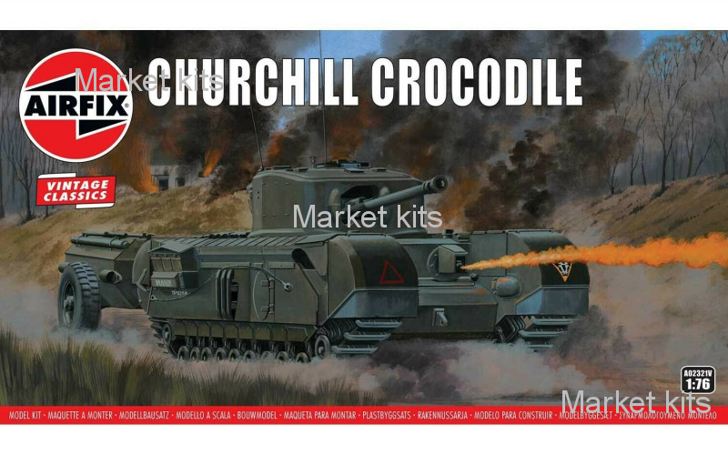 

Танк Churchill Crocodile 1:76 Airfix (AIR02321V)