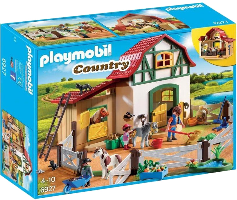

Игровой набор Playmobil 6927 Пони ферма (4008789069276)