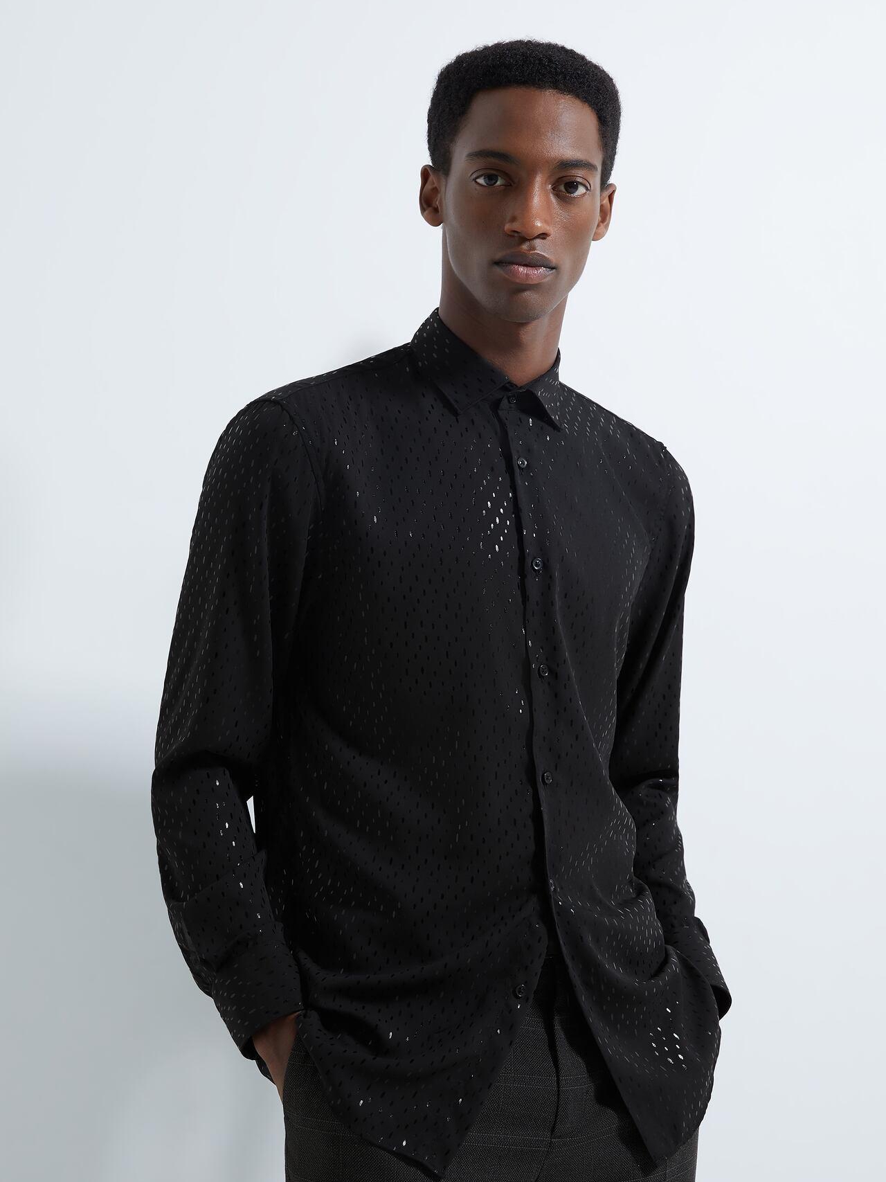 

Рубашка Zara 5968966800-ADMZ L Черная