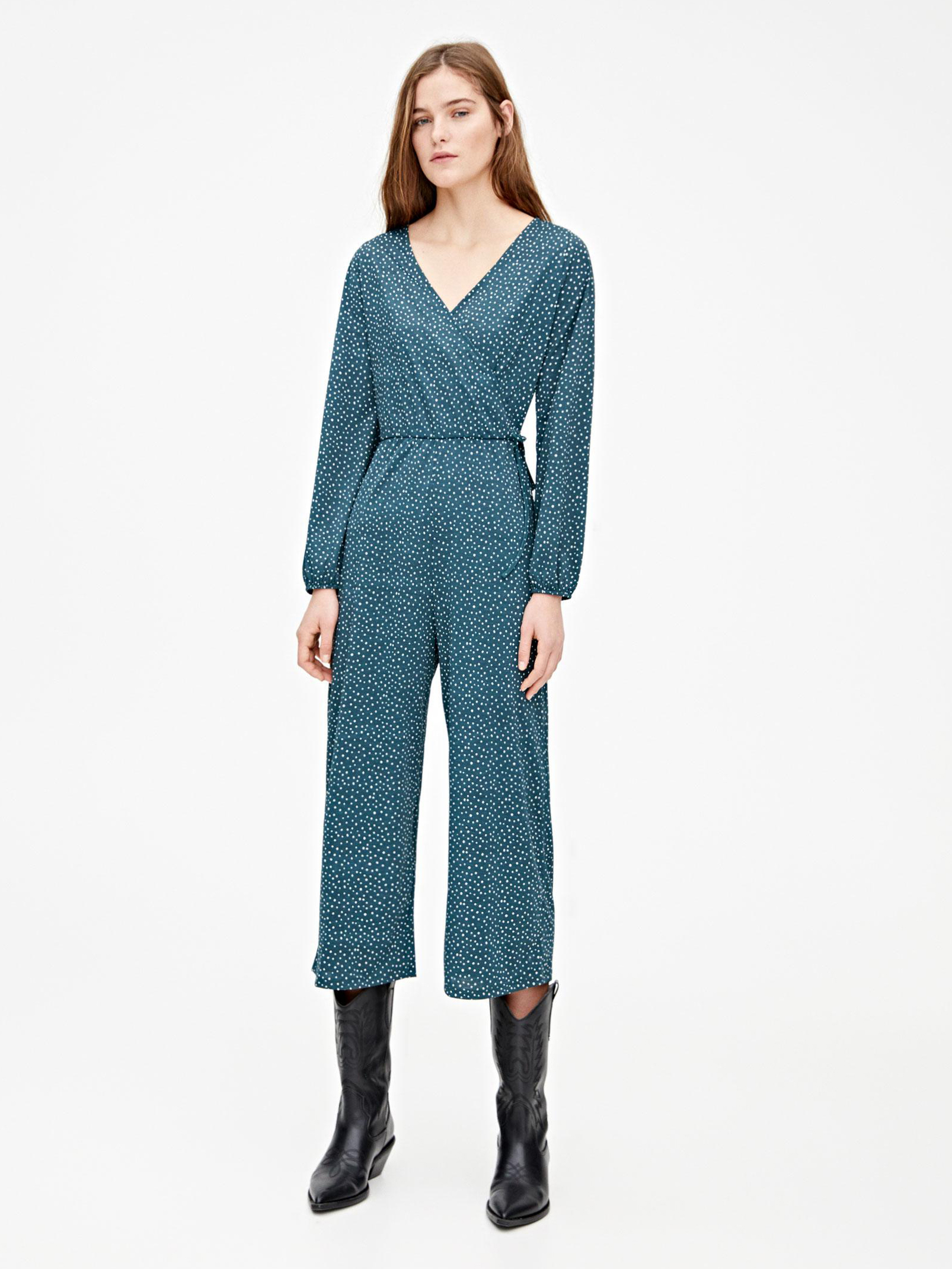 

Комбинезон Pull & Bear 5639306500-AAPJ S Зеленый с белым