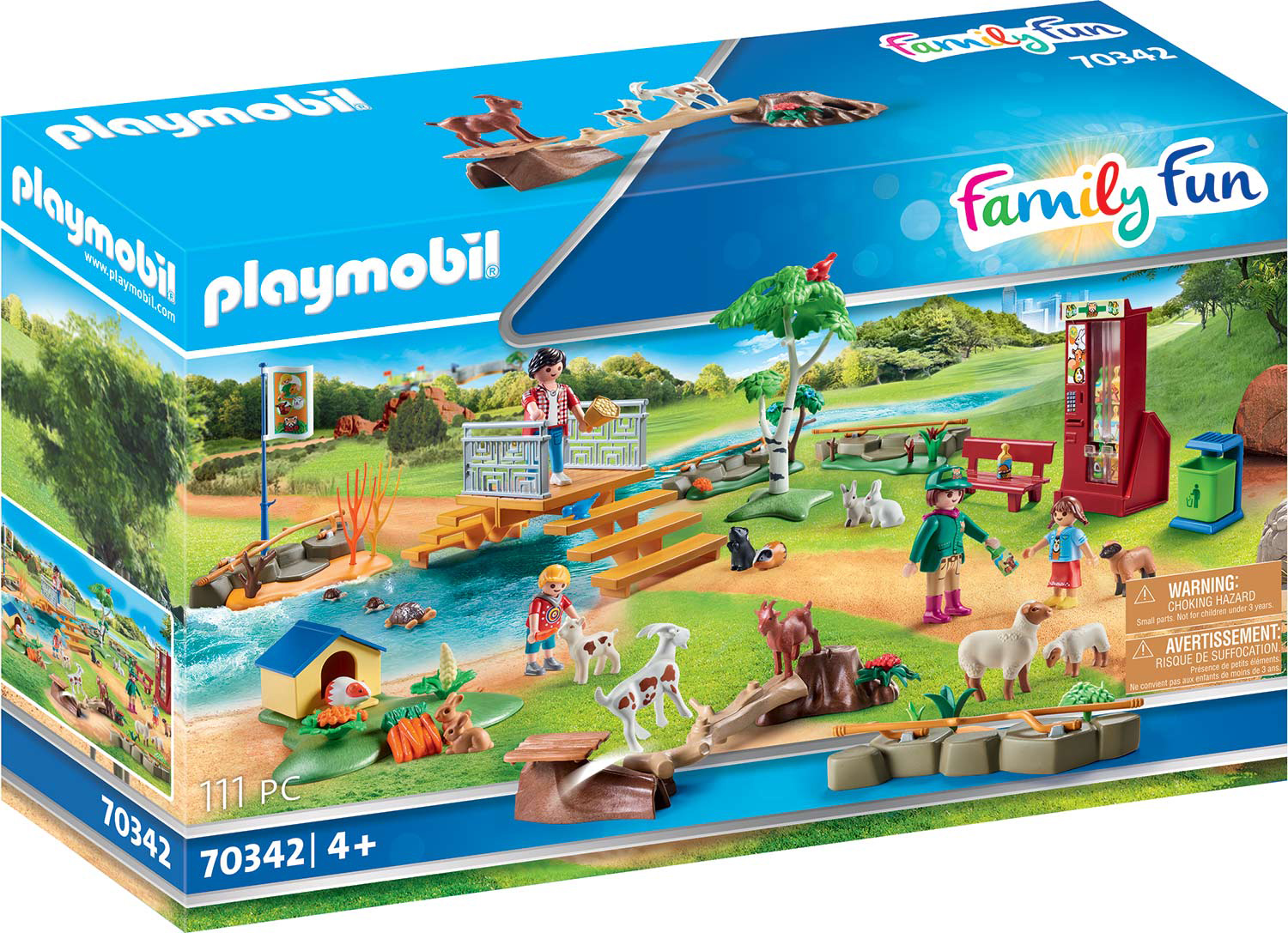 

Игровой набор Playmobil 70342 Зоопарк (4008789703422)