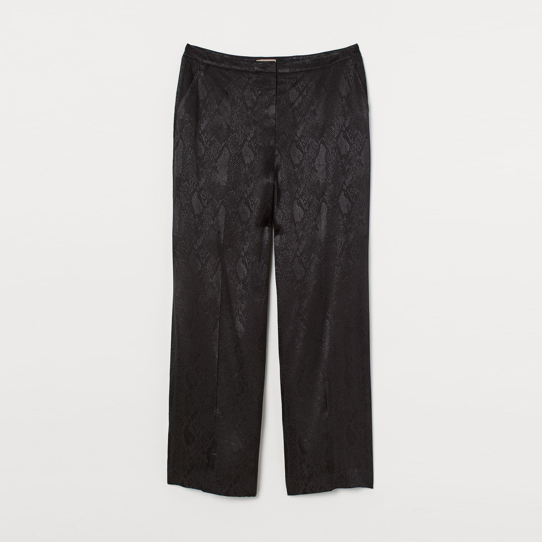 

Брюки H&M 8411700-ADMZ 48 Черные