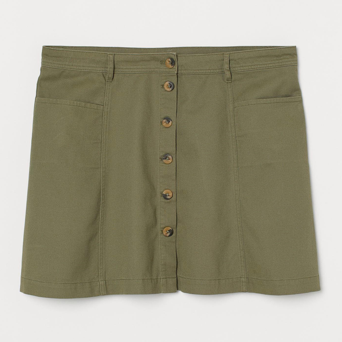 

Юбка H&M 7802210-ACUB 56 Бледно-зеленая