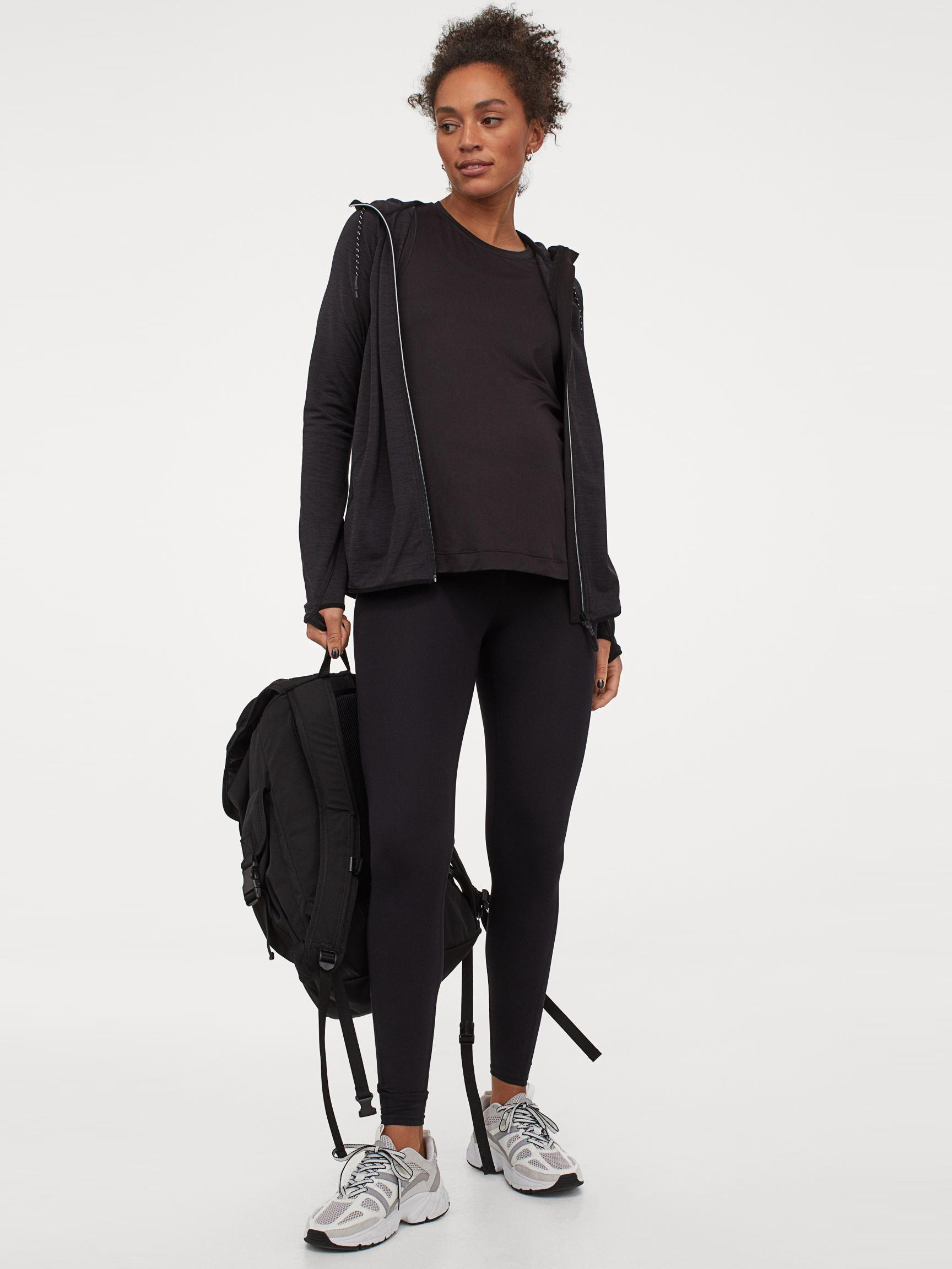 

Спортивные леггинсы для беременных H&M 7740392-AAAD L Черные