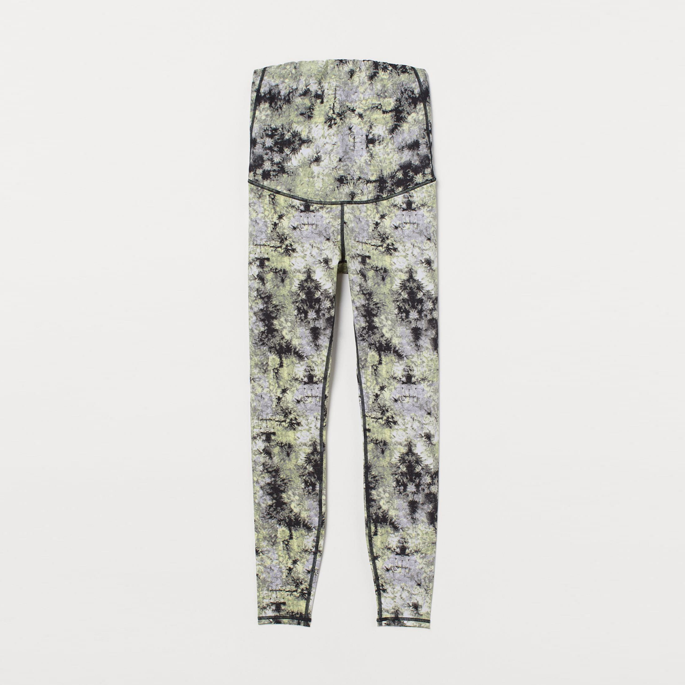 

Спортивные леггинсы для беременных H&M 7740391-ACFV M Желтые с разноцветным