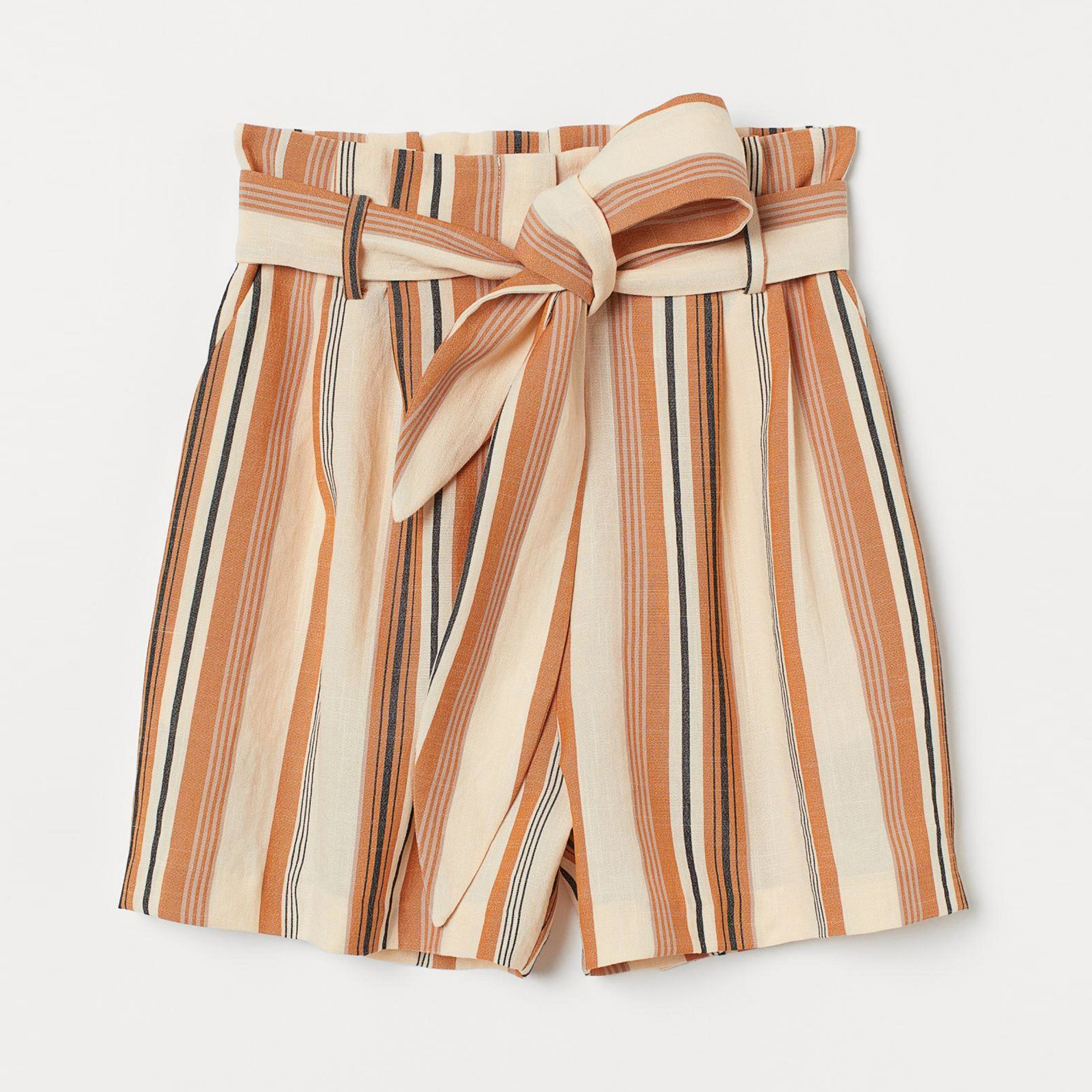 

Юбка H&M 7515340-AESM 32 Бежевая в полоску