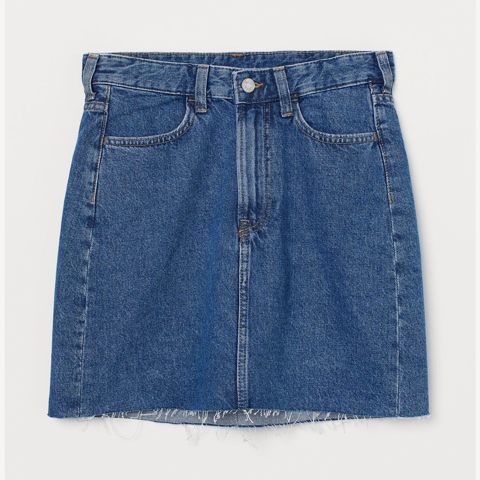 

Юбка джинсовая H&M 6881051-ACXD 50 Синяя