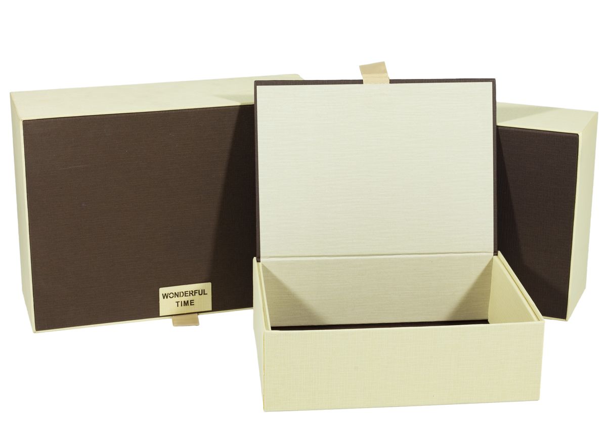 

Подарочные коробки Unison прямоугольные бежевые 30x21,5x11,5см 3 шт (Y91342T-1)