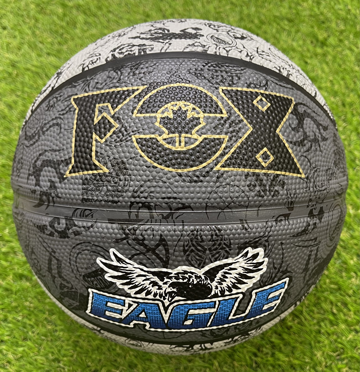 

Мяч баскетбольный резиновый FOX Eagle №7