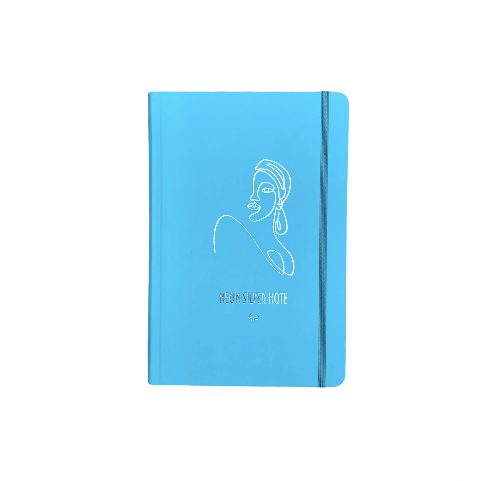 

Блокнот "Neon silver note" blue, А5 (904402)