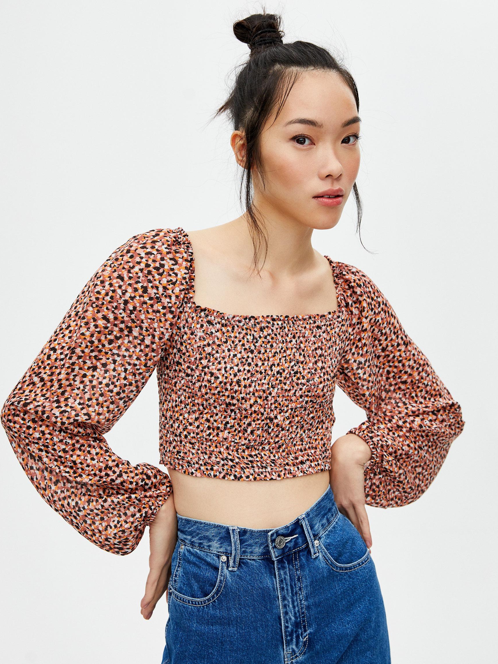 

Топ Pull & Bear 5470363805-AANL  Разноцветный, Топ Pull & Bear 5470363805-AANL S Разноцветный