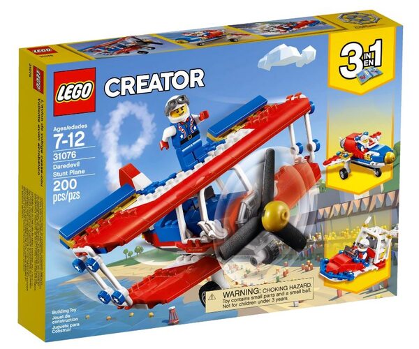 

Конструктор LEGO Бесстрашный самолет высшего пилотажа (31076)