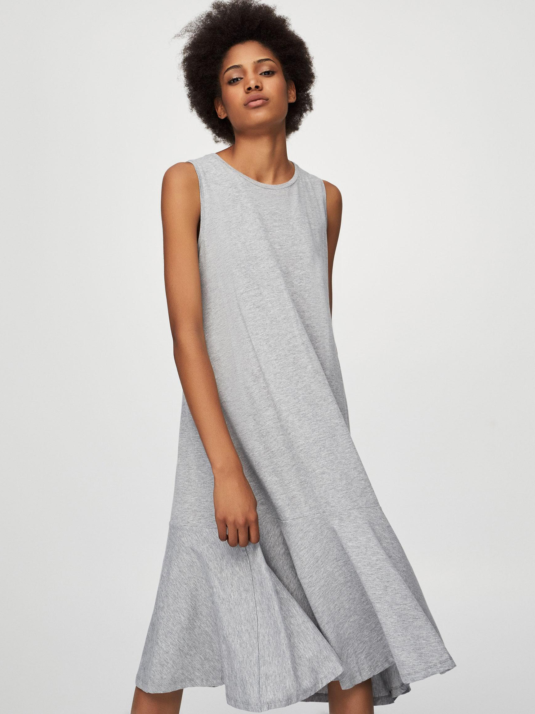 

Платье Pull & Bear 5394359803-ABKU M Серое