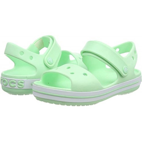 

Босоножки Crocs Crocband С11 28-29 ментоловые + подарок украшение джибитс