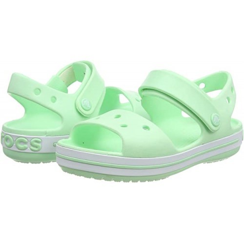 

Босоножки Crocs Crocband С13 30-31 ментоловые + подарок украшение джибитс