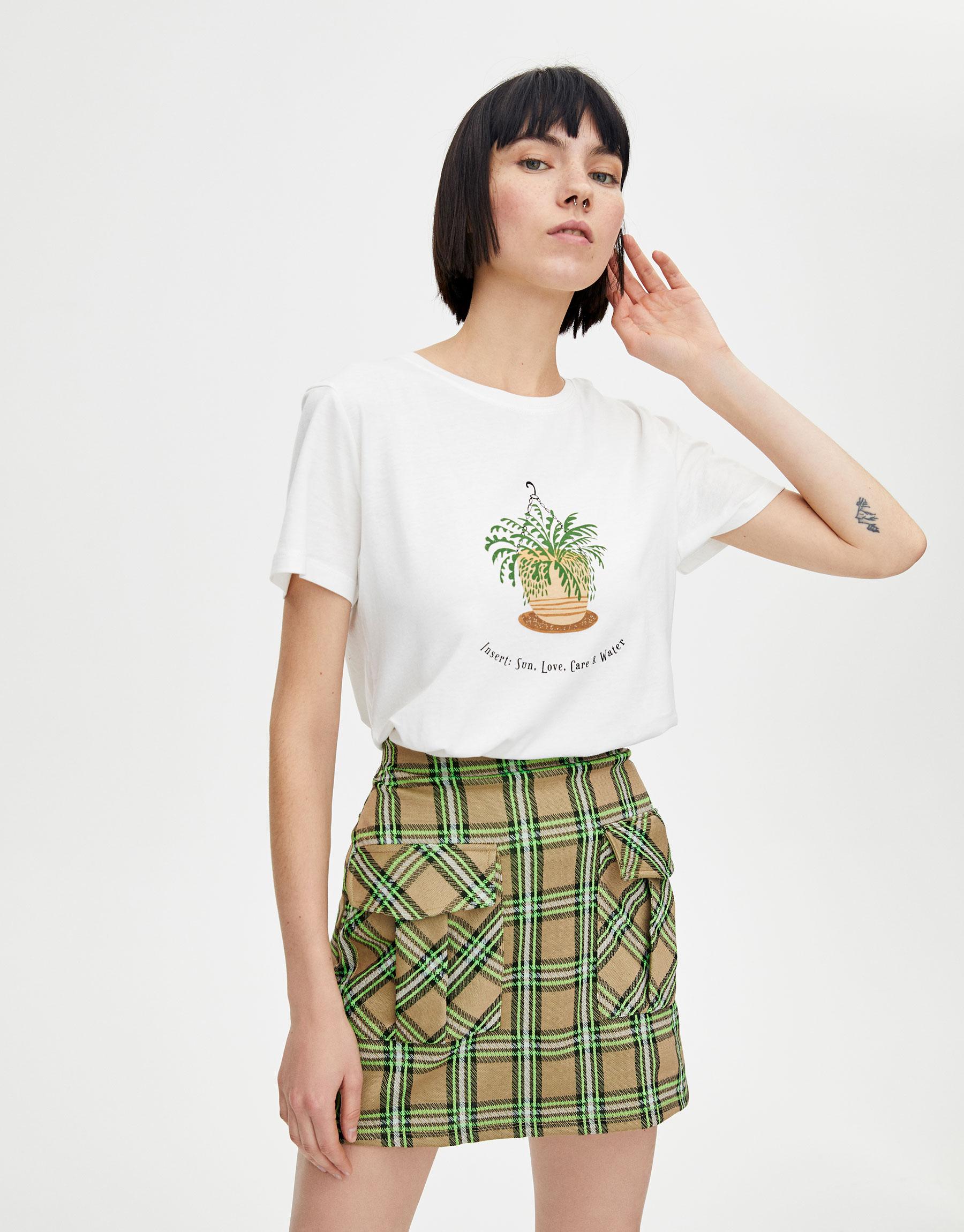 

Футболка Pull & Bear 5244325712-AAPT XS Белая