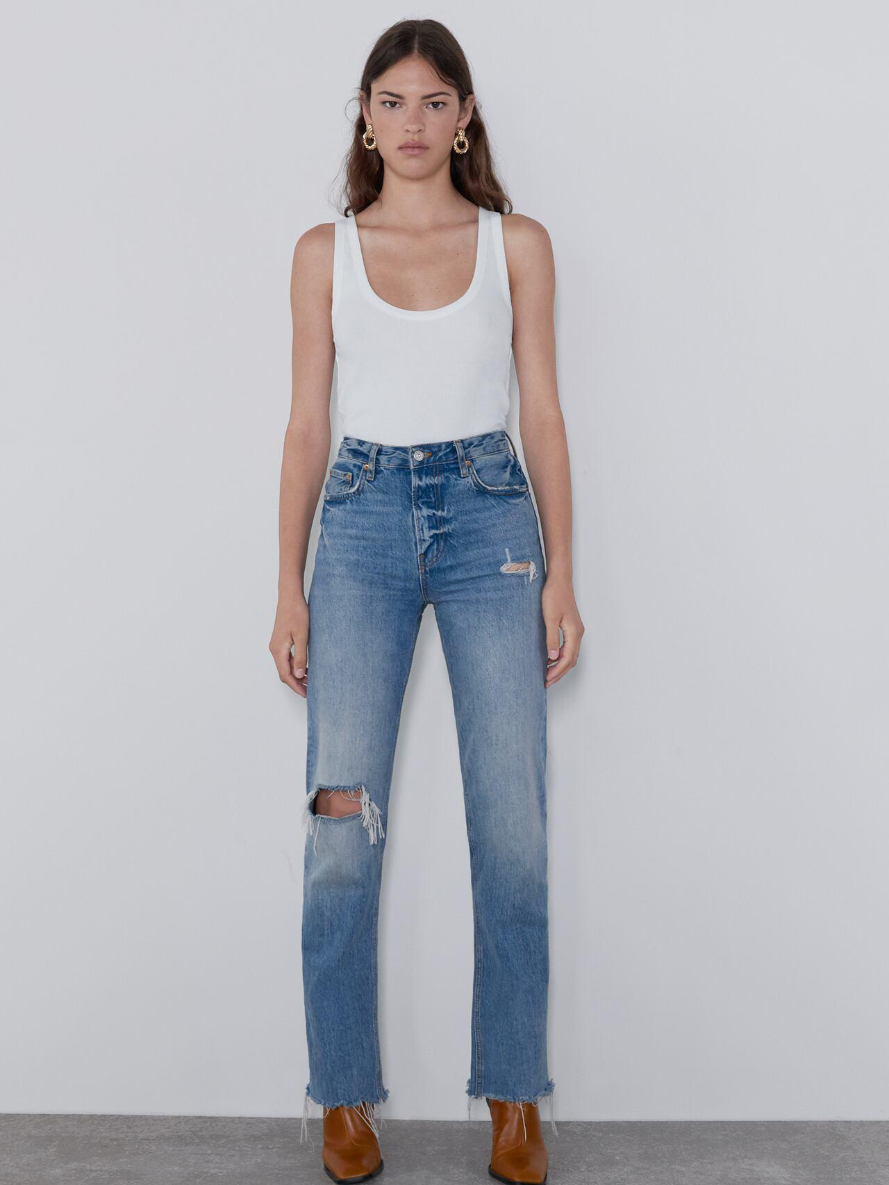 

Майка Zara 4770626250-ACTS M Белая