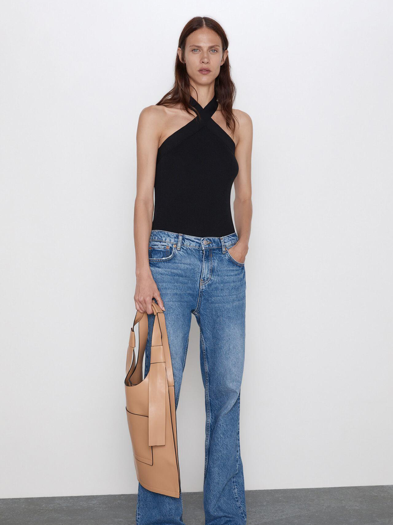 

Топ Zara 3519106800-AAAD S Черный