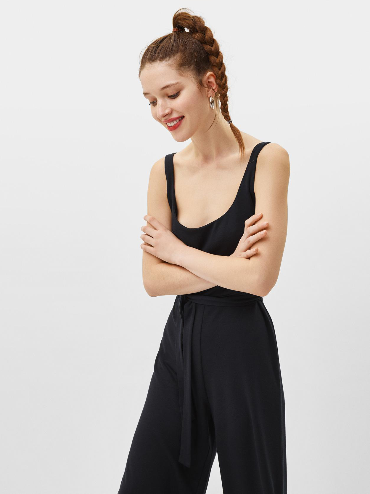 

Комбинезон Bershka 2863326800-AAAD S Черный