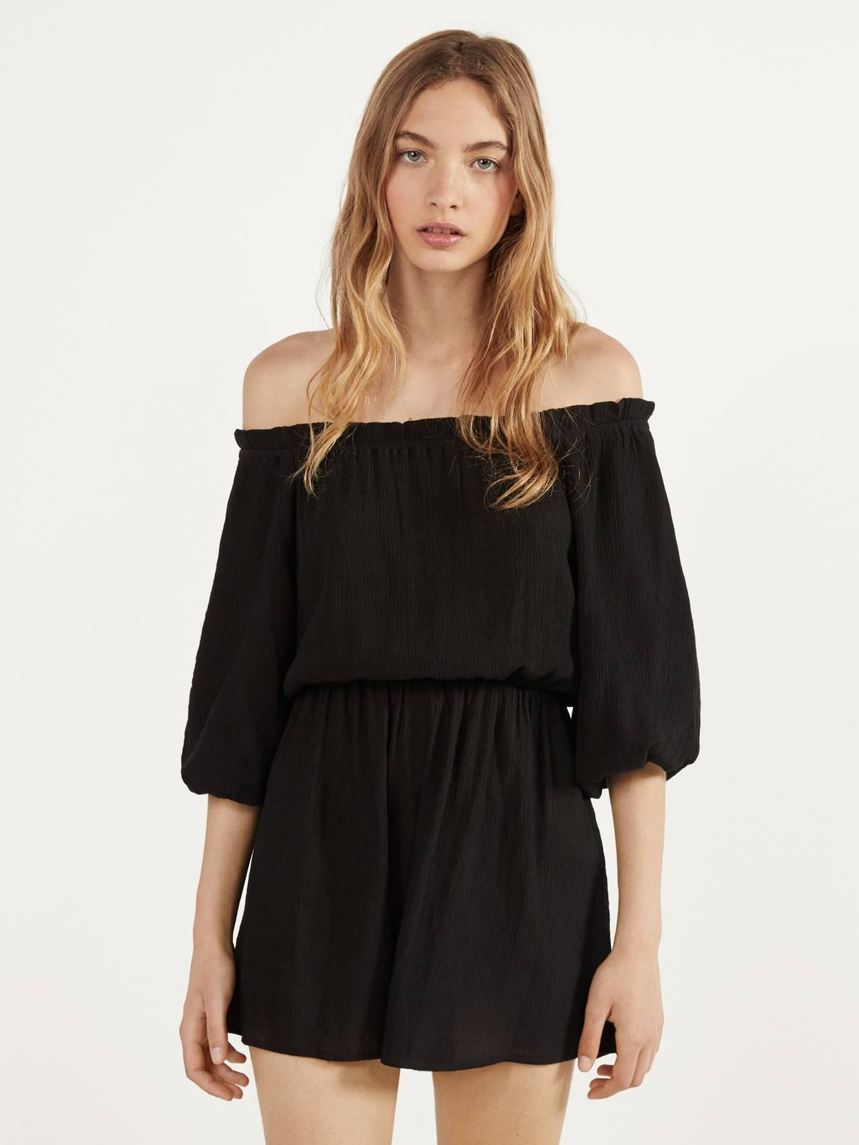 

Комбинезон Bershka 2726229800-AAAD M Черный