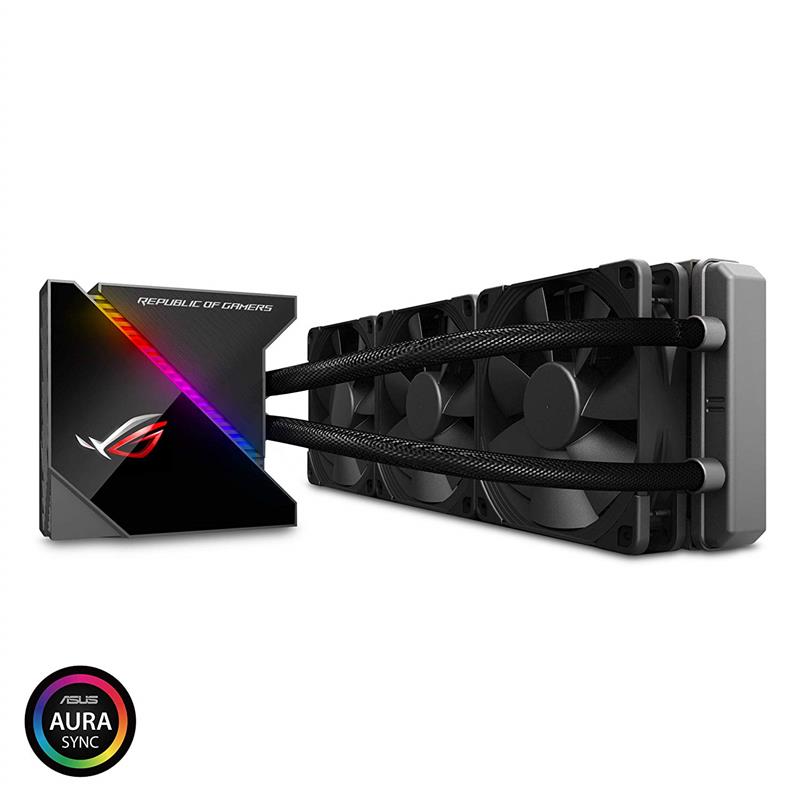 

Система водяного охлаждения Asus ROG Ryujin 3x120mm Aura OLED (ROG-RYUJIN-360), Intel:1150/1151/1152/1155/1156/1366/2011/2011-3/2066, AMD:AM4/TR4, 394x121x27мм, 4-pin