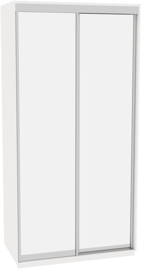 

Шкаф-купе ДОМ Фаворит В136 Белый Зеркало 130x60x220