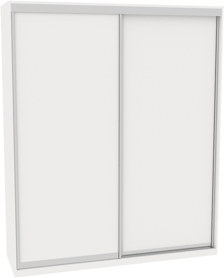 

Шкаф-купе ДОМ Фаворит В206 Белый ДСП 200x60x240