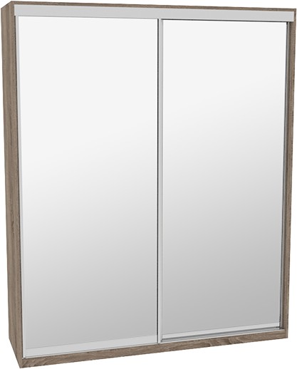

Шкаф-купе ДОМ Фаворит В206 Дуб сонома трюфель Зеркало 200x60x220