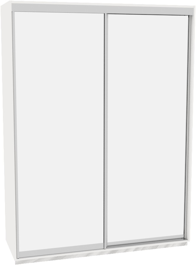

Шкаф-купе ДОМ Фаворит В196 Белый Зеркало 190x60x240