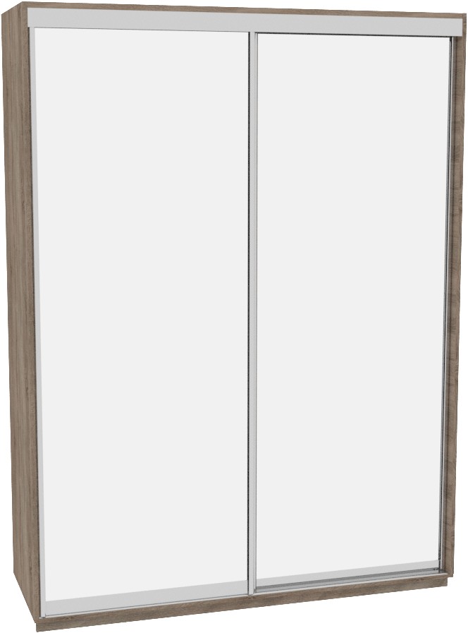 

Шкаф-купе ДОМ Фаворит В176 Дуб сонома трюфель Зеркало 170x60x240