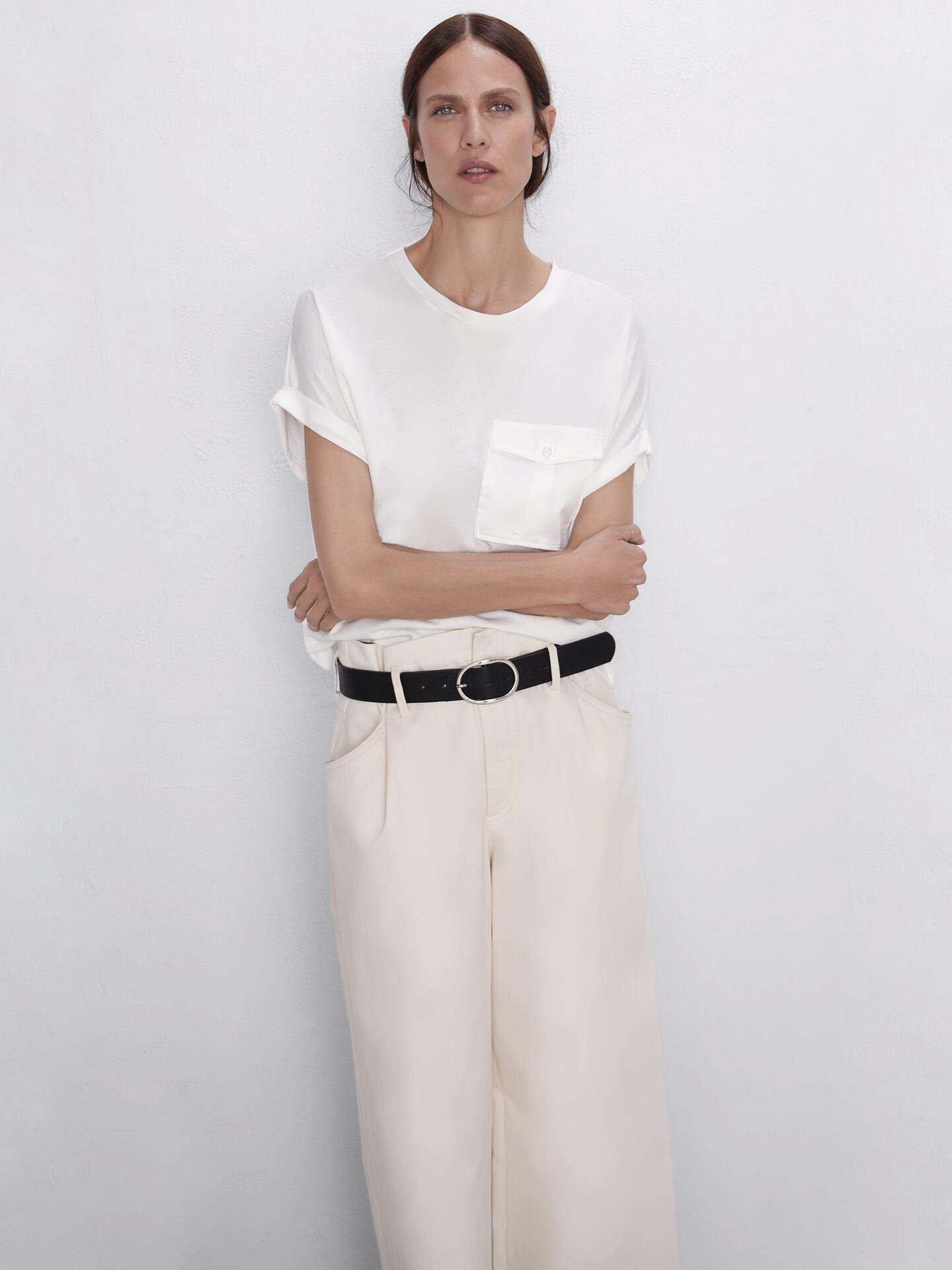 

Футболка Zara 0858454251-ACTS M Белая