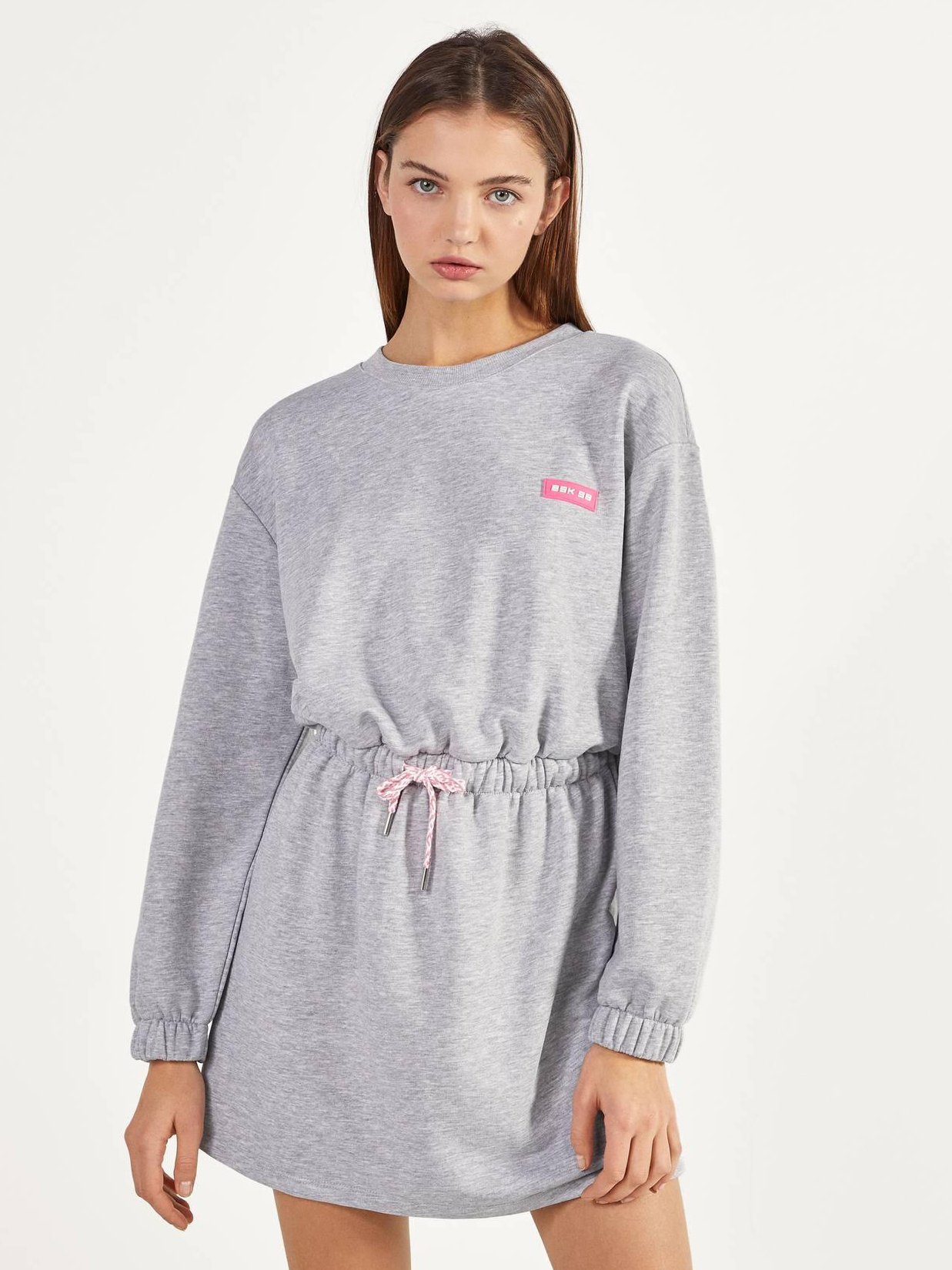 

Платье Bershka 0513315812-ABKU S Серое
