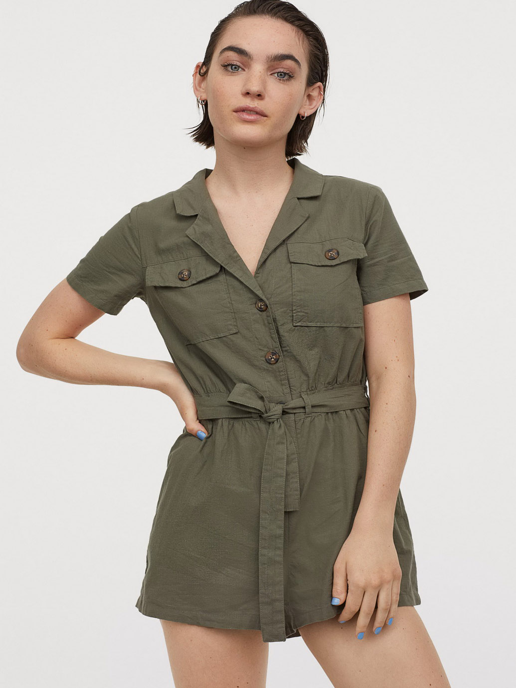 

Комбинезон H&M 0714825-9 38 Хаки