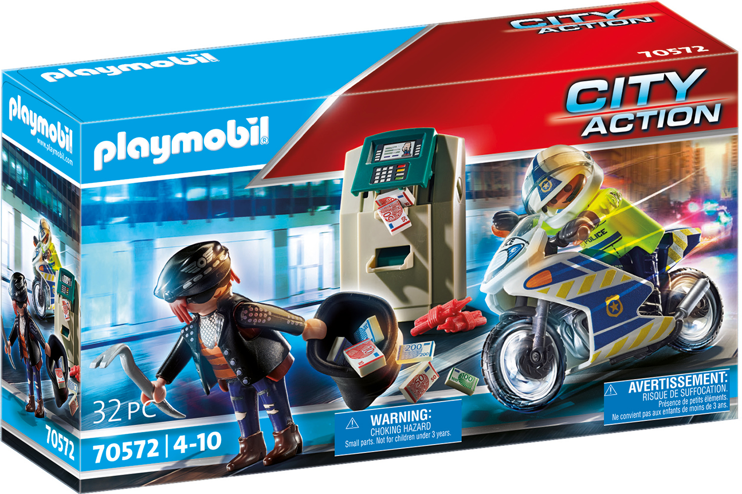 

Игровой набор Playmobil 70572 Грабитель банков (4008789705723)