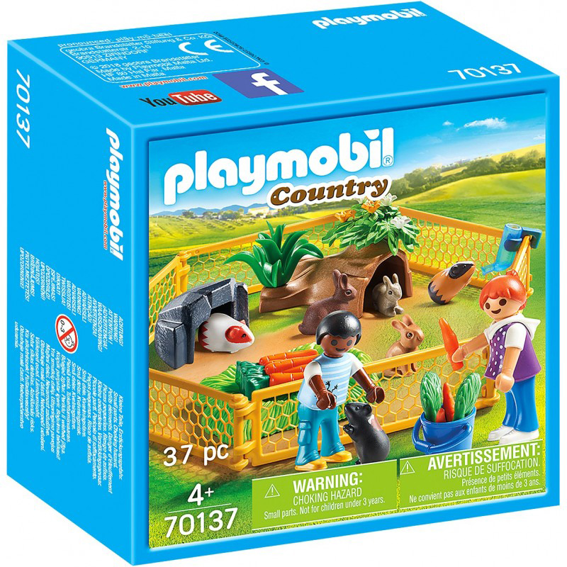 

Игровой набор Playmobil 70137 Отряд с домашними животными (4008789701374)