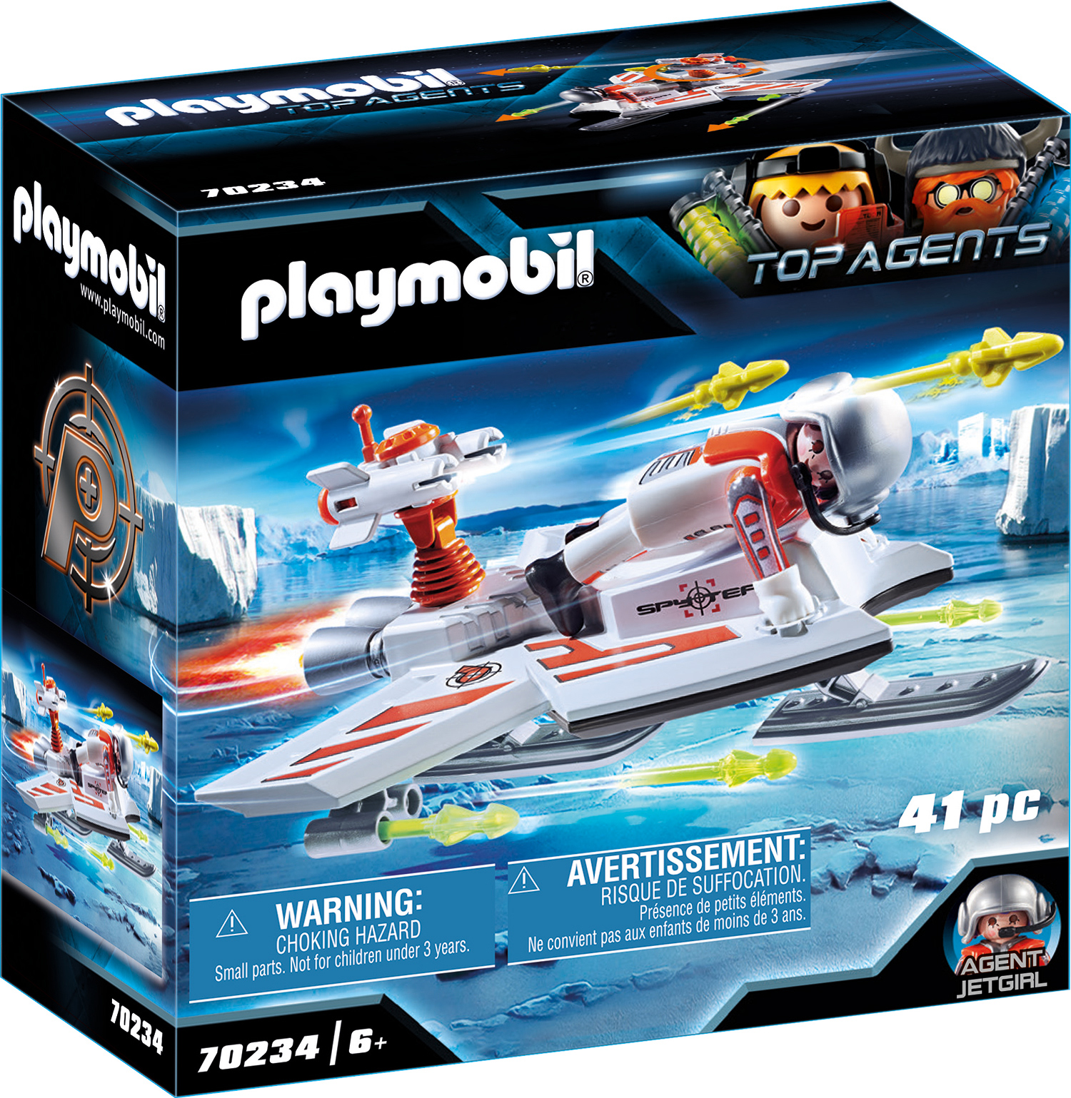 

Игровой набор Playmobil 70234 Шпионский летательный аппарат (4008789702340)