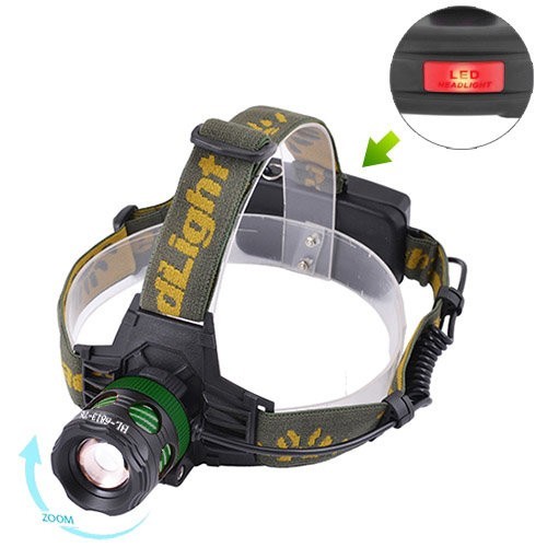 

Светодиодный акумуляторный налобный фонарь Police 6813 T6 с Zoom