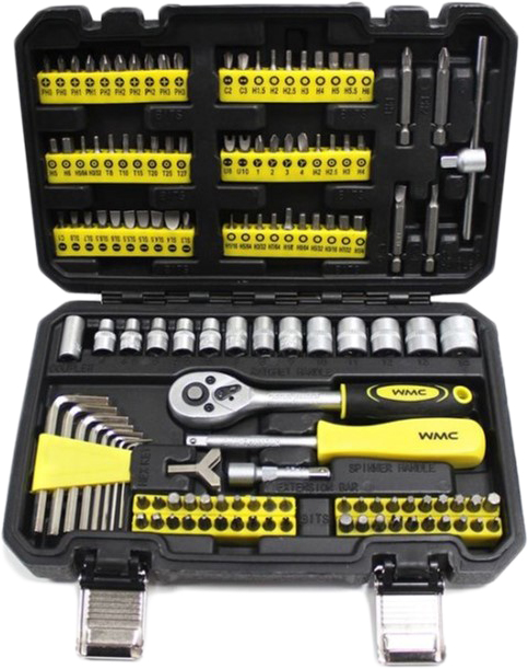 

Набір інструментів WMC TOOLS 130 шт.