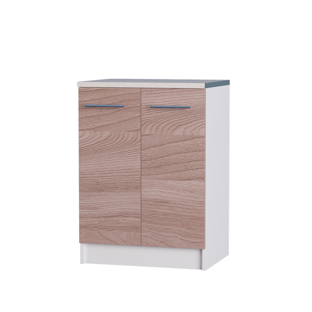 

Кухня Эко модуль Низ 600 + столешница Omni Home Ясень Шимо Темный 60х46х85 см