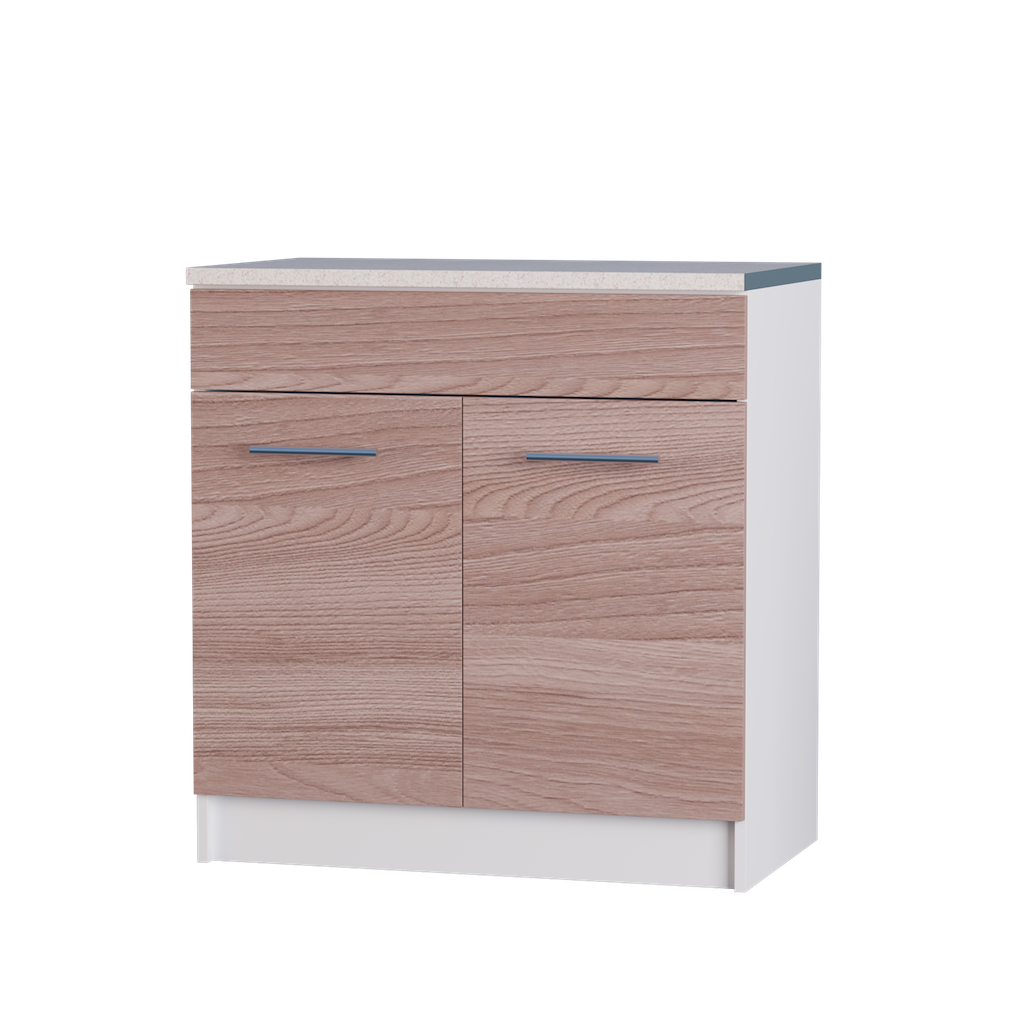 

Кухня Эко модуль Низ мойка 800 + столешница Omni Home Ясень Шимо Темный 80х46х85 см