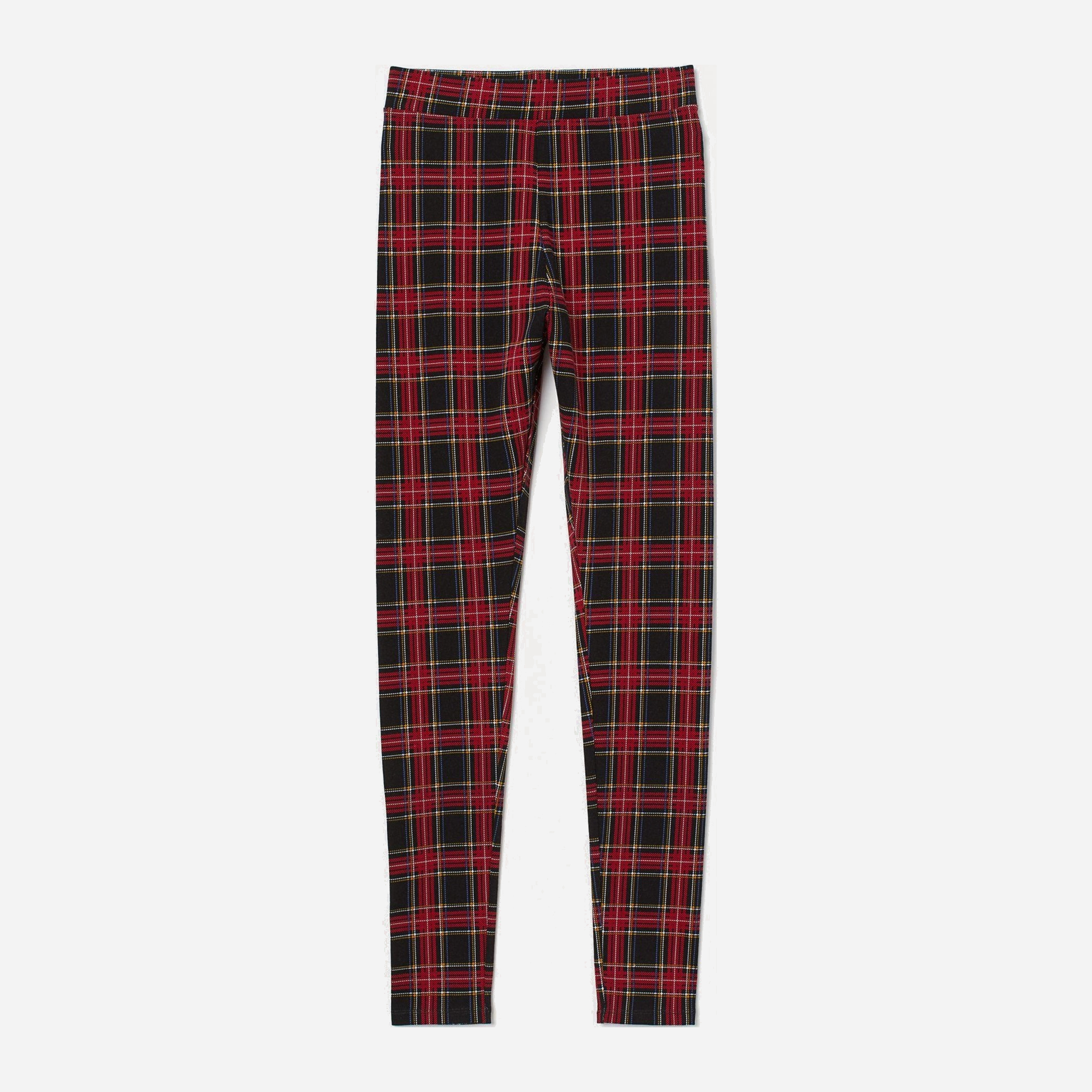 

Леггинсы H&M 2414120-ADMP M Красные с черным