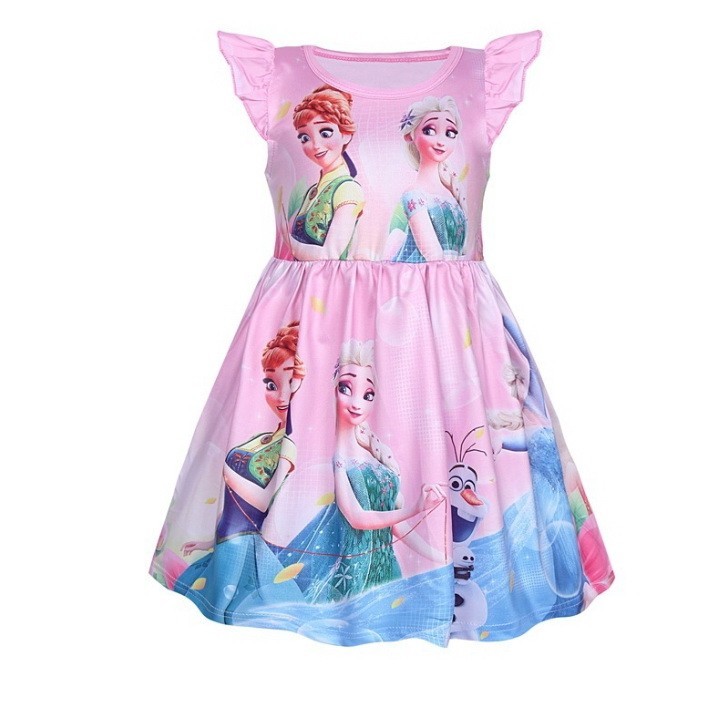 

Платье для девочки Анна и Эльза Frozen Tortila Розовое 130 р-р