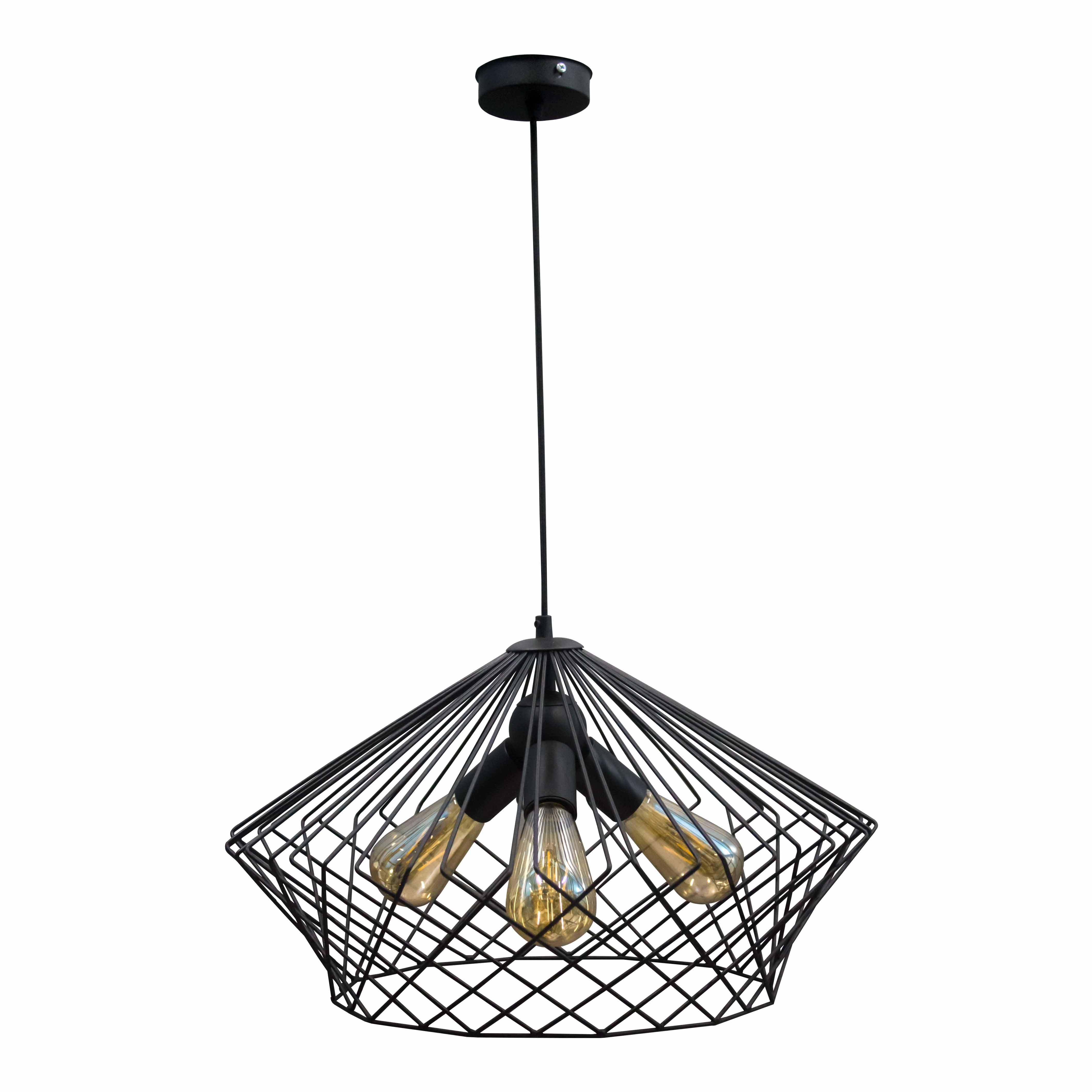 

Светильник потолочный подвесной 100lamp Loft Е-27, металл (NL 3429-3)