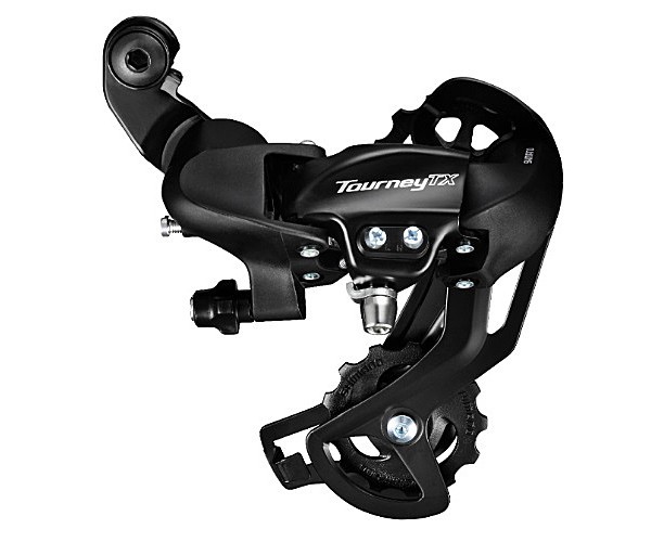 

Переключатель задний Shimano RD-TX800 Tourney TX (7/8 скоростей) крепление болт
