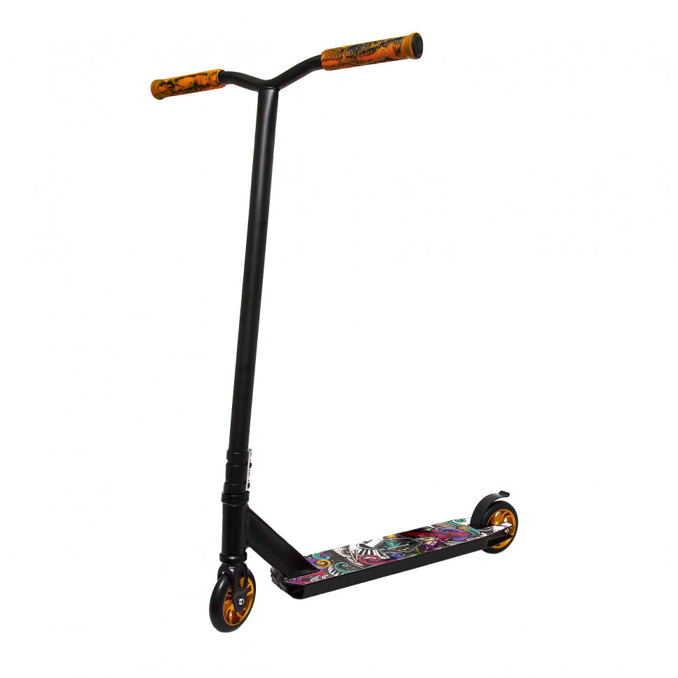 

Самокат трюковый 2-х колёсный Alfa Sport TR21029 (Black)