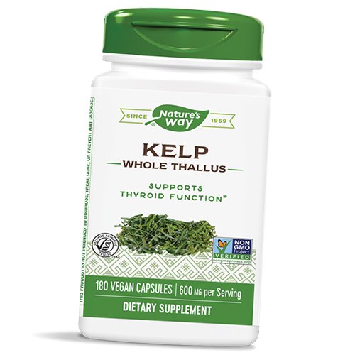 

Ламинария, Kelp 600, Nature's Way 180вегкапс (36344111)