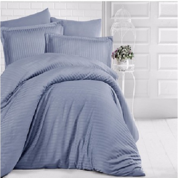 

Постельное белье Clasy Sateen Strip 160*220 Antrasit, Турция Код 8716