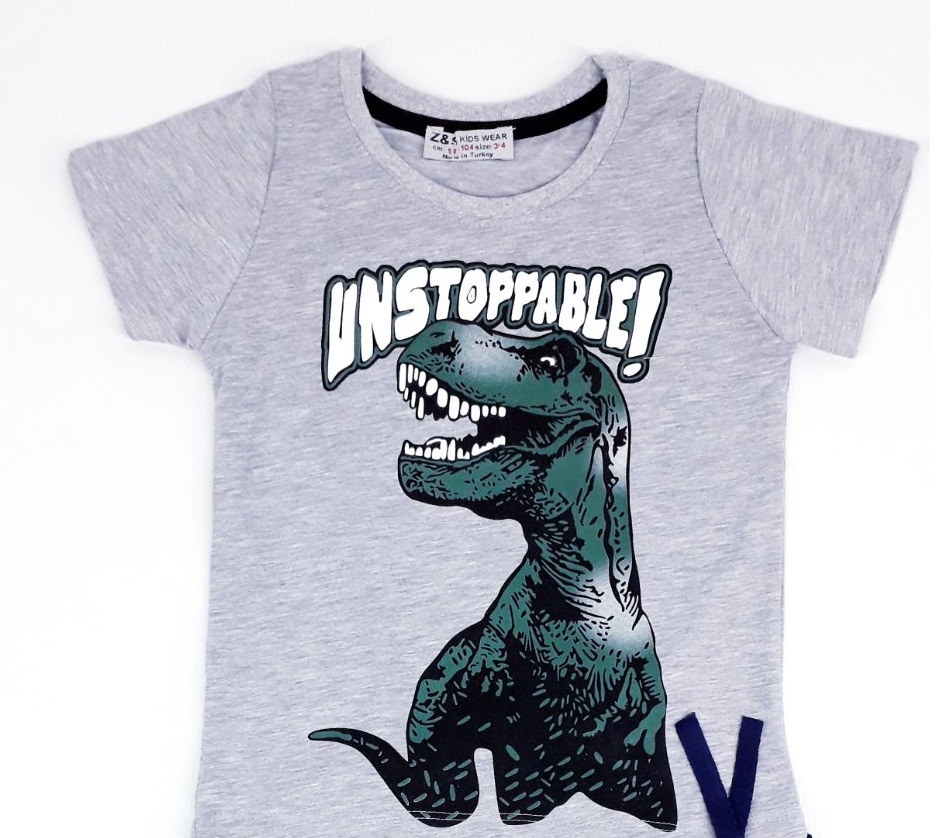 

Футболка Kids Wear F7319 80-86см(р) серый